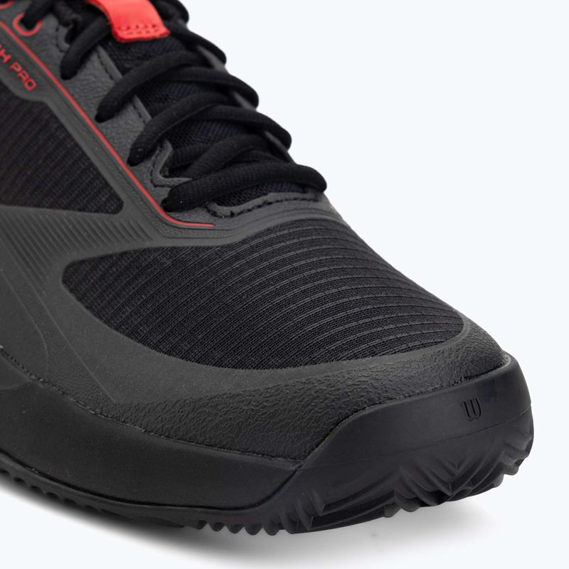 Кросівки тенісні чоловічі Wilson Rush Pro 5 Clay black/infrared/white 7