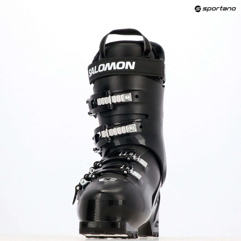 Чоловічі гірськолижні черевики Salomon Select HV 80 чорний/бірюза/сріблястий металік 8