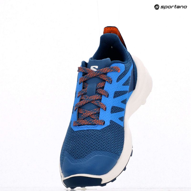 Кросівки туристичні дитячі Salomon Patrol dark blue/french blue/white 9
