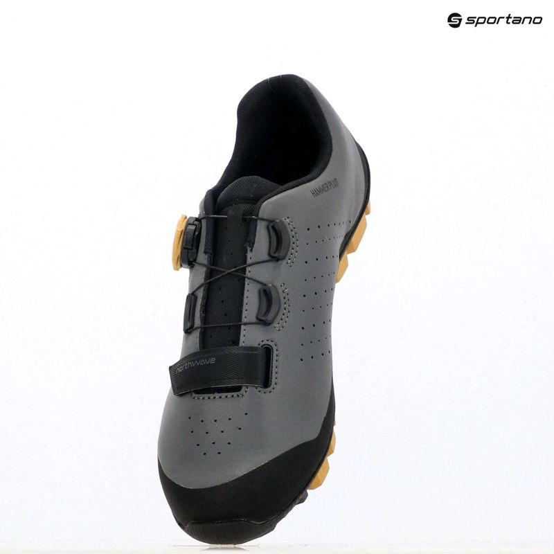 Кросівки велосипедні MTB чоловічі Northwave Hammer Plus dark grey/honey 9