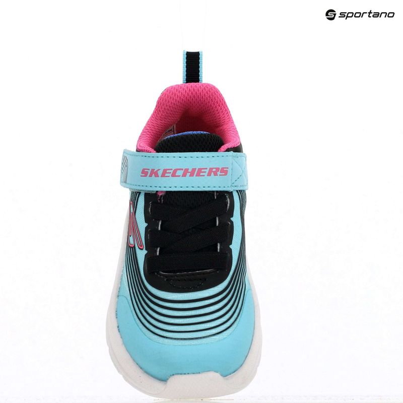 Кросівки дитячі SKECHERS Microspec Advance aqua/purple 9