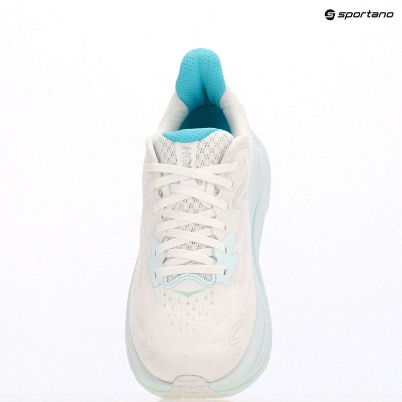 Кросівки для бігу жіночі HOKA Clifton 10 white/cielo blue 9