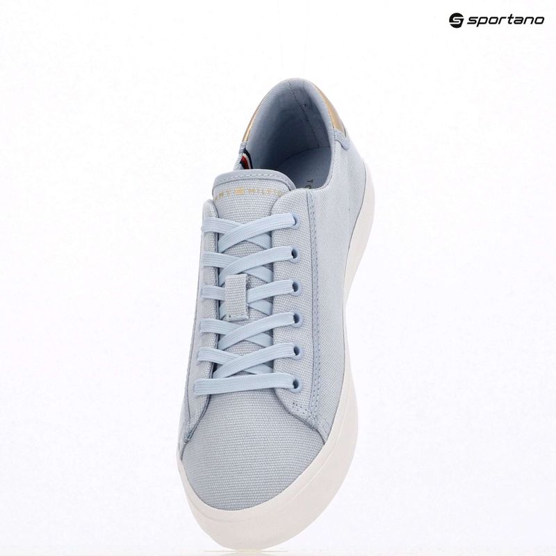 Кеди жіночі Tommy Hilfiger Vulc Canvas Lace Up breezy blue 9