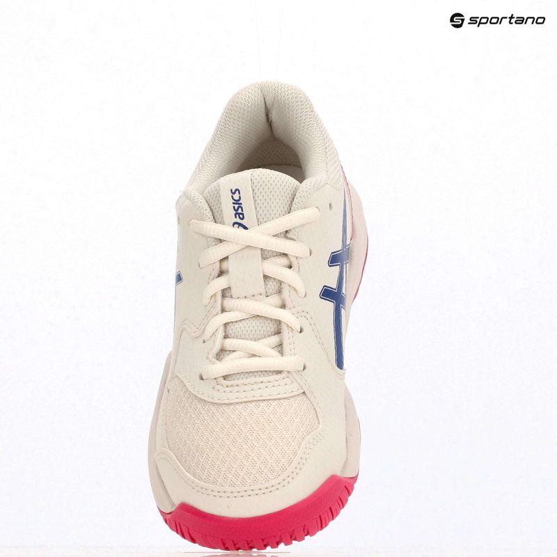 Кросівки тенісні дитячі Asics Gel-Dedicate 8 GS Jr cream/dark cobalt 9