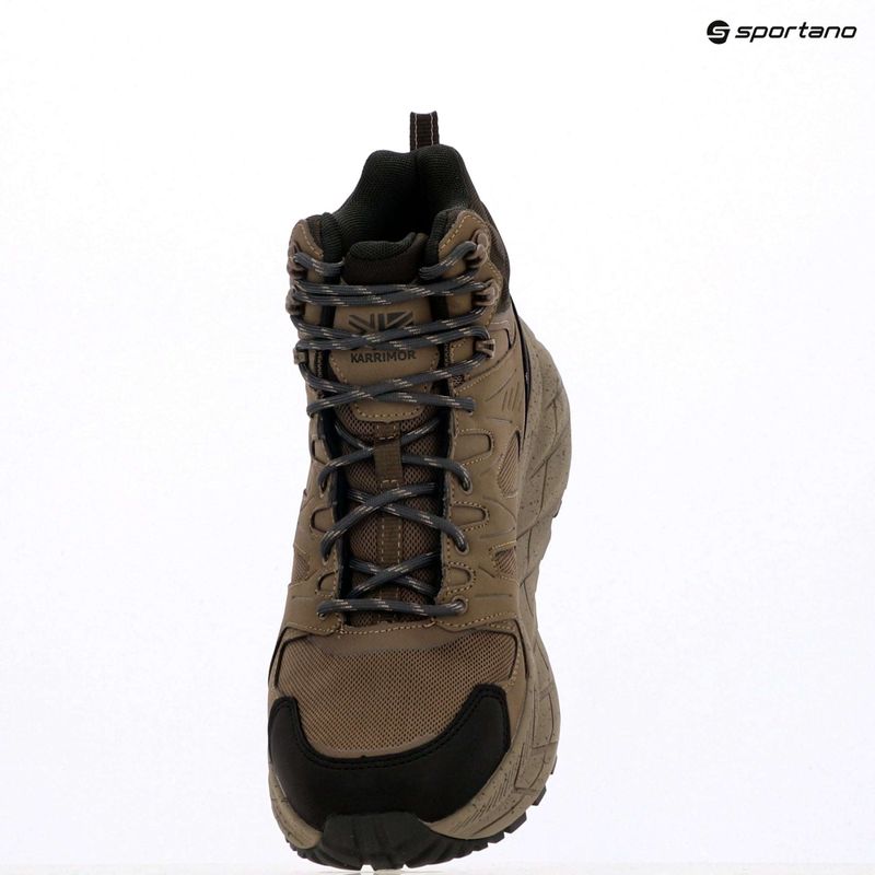 Черевики трекінгові чоловічі Karrimor Kestrel Mid brown 9