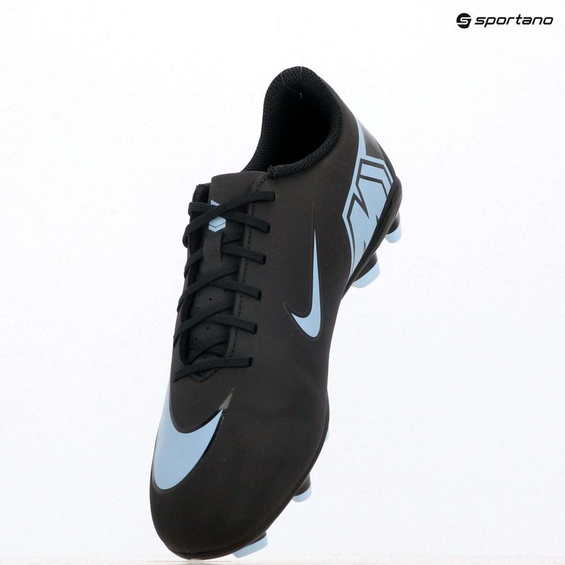 Кросівки футбольні чоловічі Nike Mercurial Vapor 16 Club FG/MG black/ice blue 12