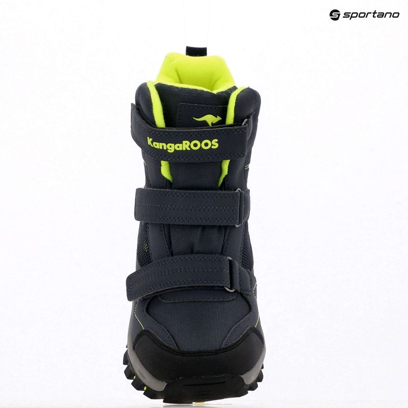 Черевики зимові дитячі KangaROOS K-Robi KTX dark navy/lime 9