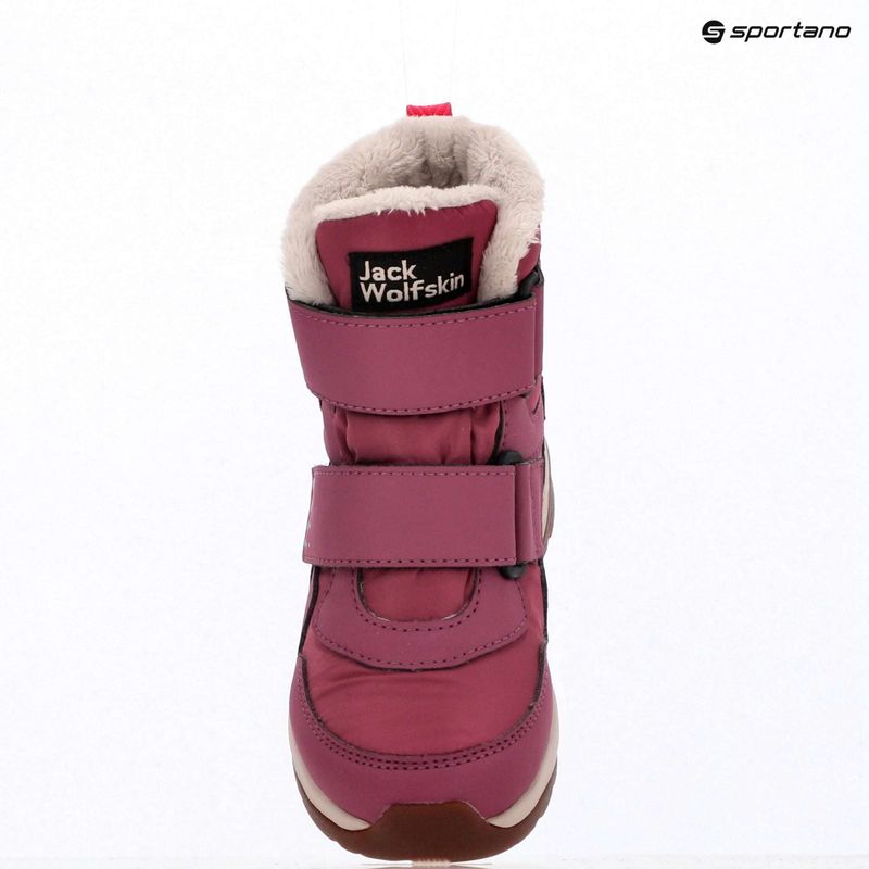 Черевики дитячі Jack Wolfskin Polar Bear-B Texapore Mid Vc raisin 10