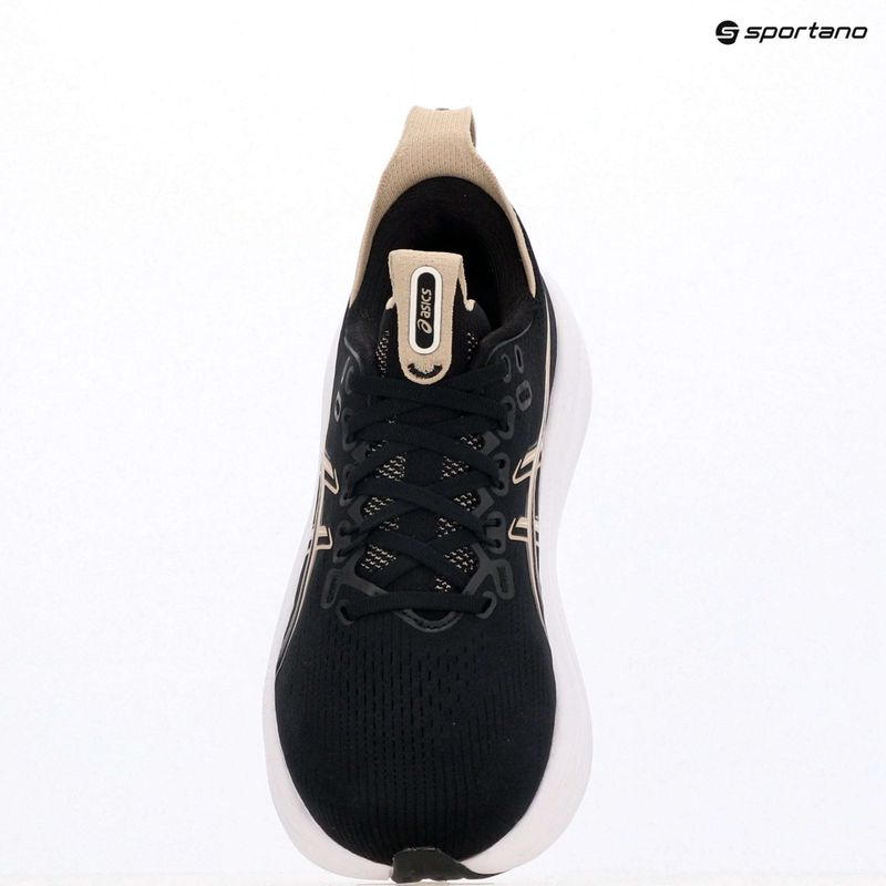 Кросівки для бігу чоловічі Asics Gel-Nimbus 28 black/feather grey 9