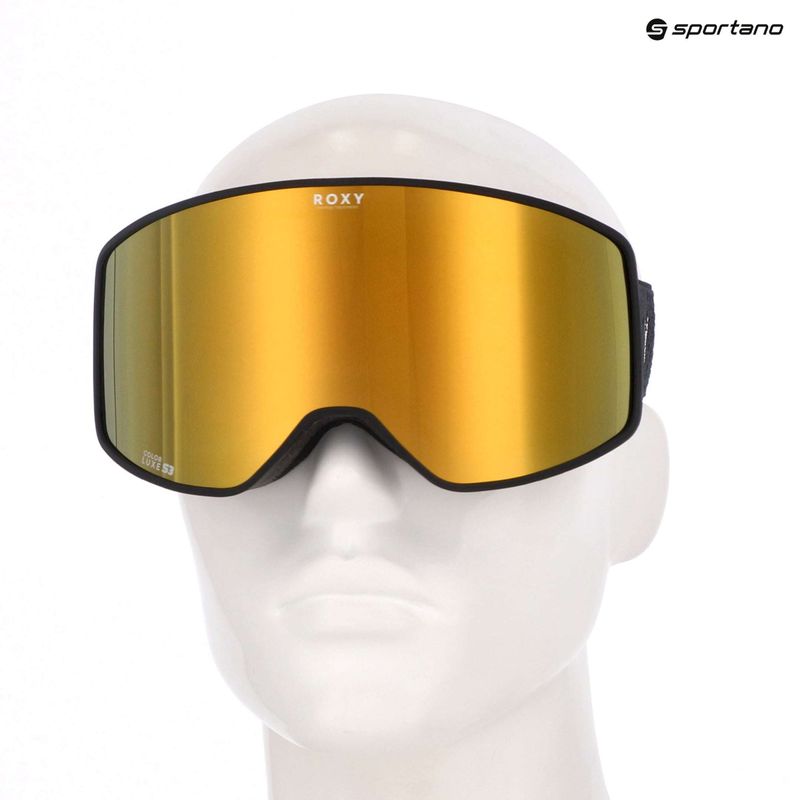Окуляри для сноуборду жіночі ROXY Storm W black/clux мл pink gold 10