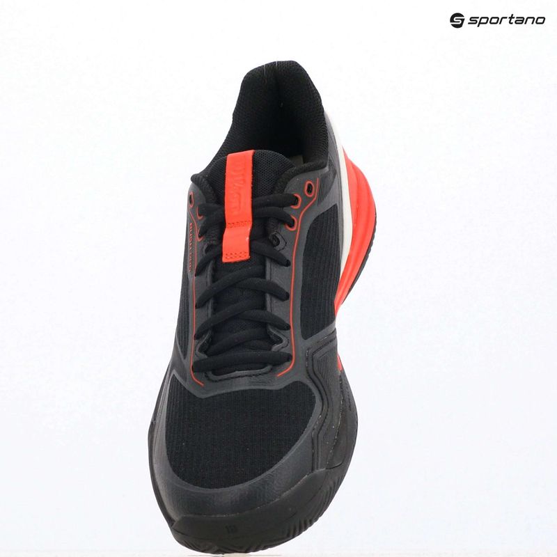 Кросівки тенісні чоловічі Wilson Rush Pro 5 black/infrared/white 9