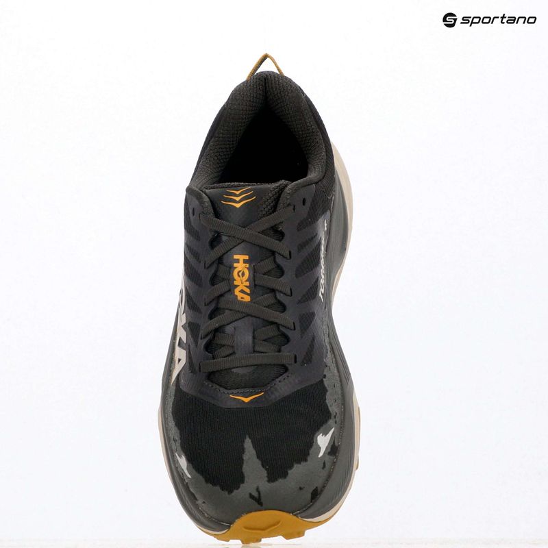 Кросівки для бігу чоловічі HOKA Torrent 4 black/asphalt grey 10