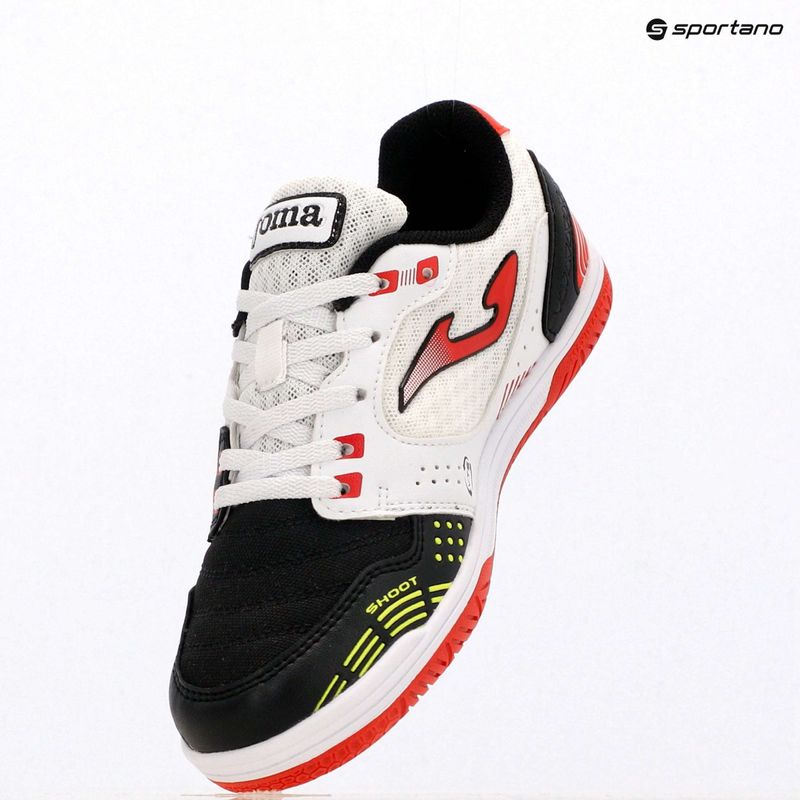 Футбольне взуття дитяче Joma Sala Max Jr IN white/black 9