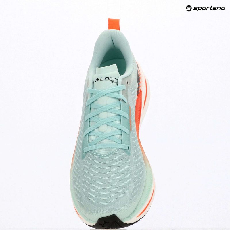 Кросівки для бігу чоловічі Under Armour Velociti SPD refresh mint/electric tangerine/mod gray 9