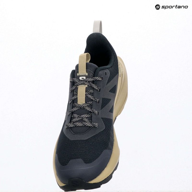 Кросівки туристичні чоловічі Salomon Elixir Activ carbon/slate green/glacier 18