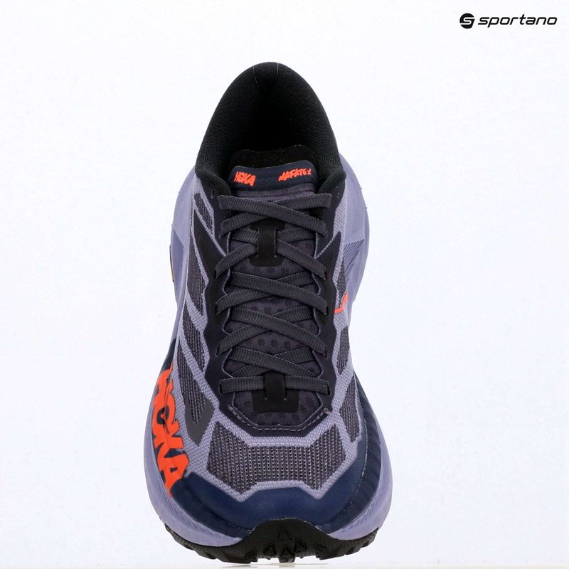 Кросівки для бігу жіночі HOKA Mafate X berry jam/squid ink 17