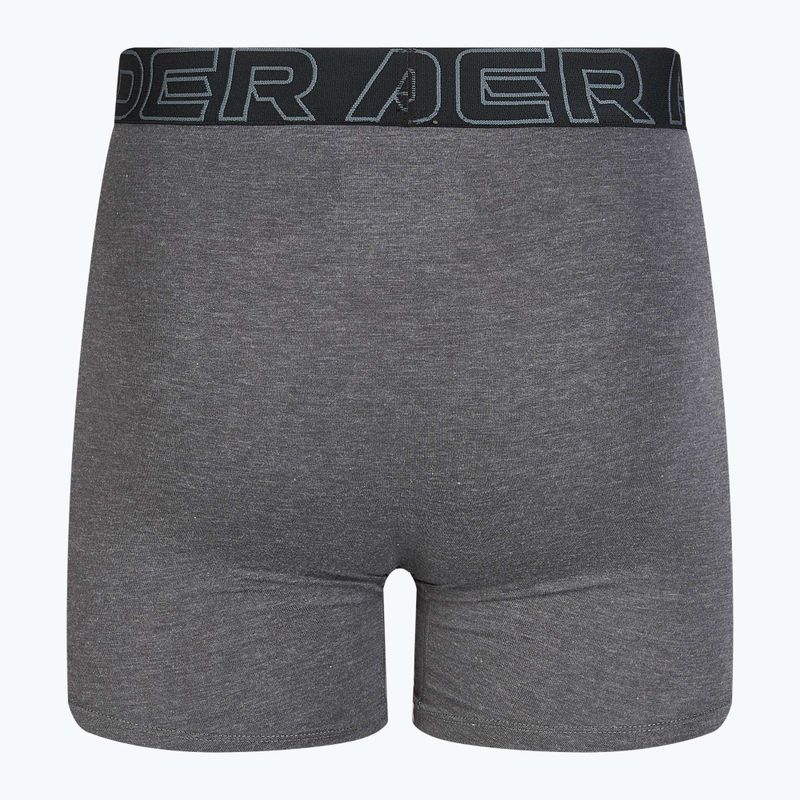 Чоловічі труси Under Armour Perf Cotton 6" 3 шт карбон чорний/галактика чорний 3