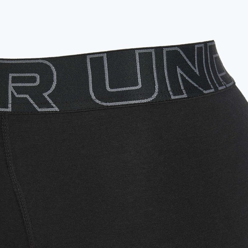 Чоловічі труси Under Armour Perf Cotton 6" 3 шт карбон чорний/галактика чорний 10