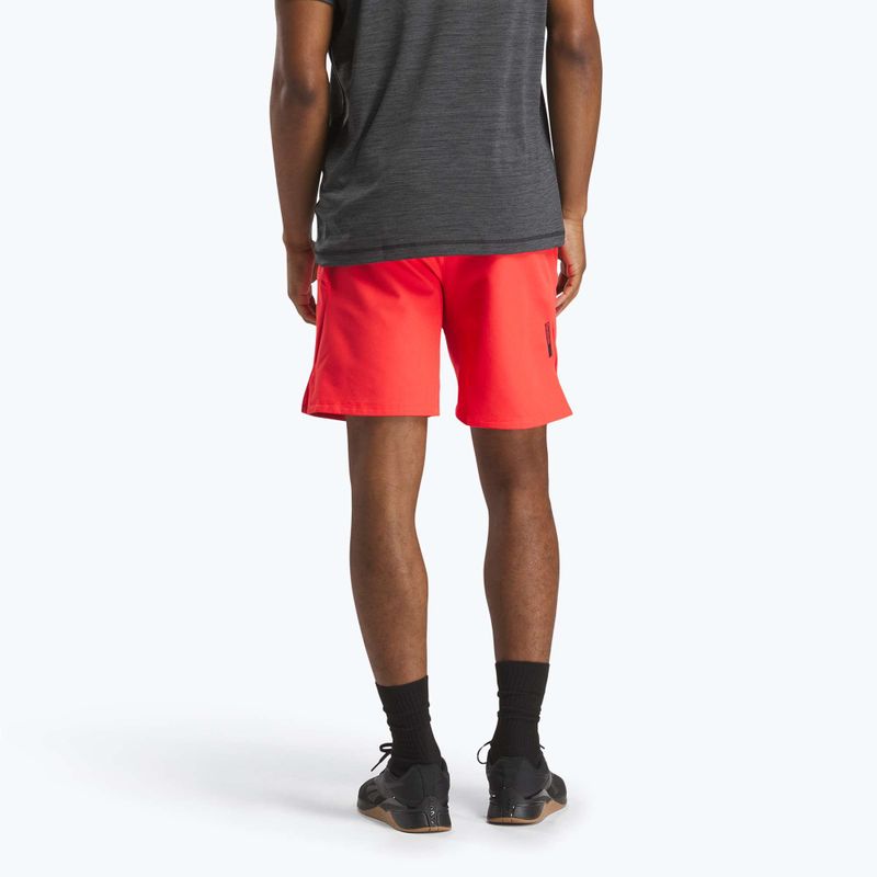 Шорти для тренувань чоловічі Reebok Athlete Strenght energy red 3