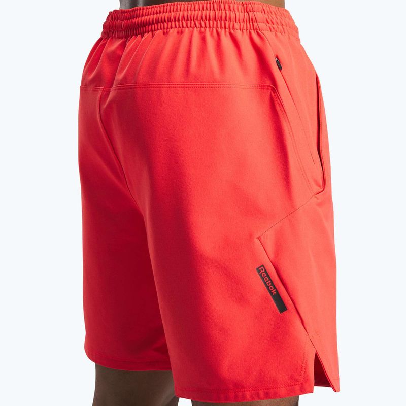 Шорти для тренувань чоловічі Reebok Athlete Strenght energy red 4