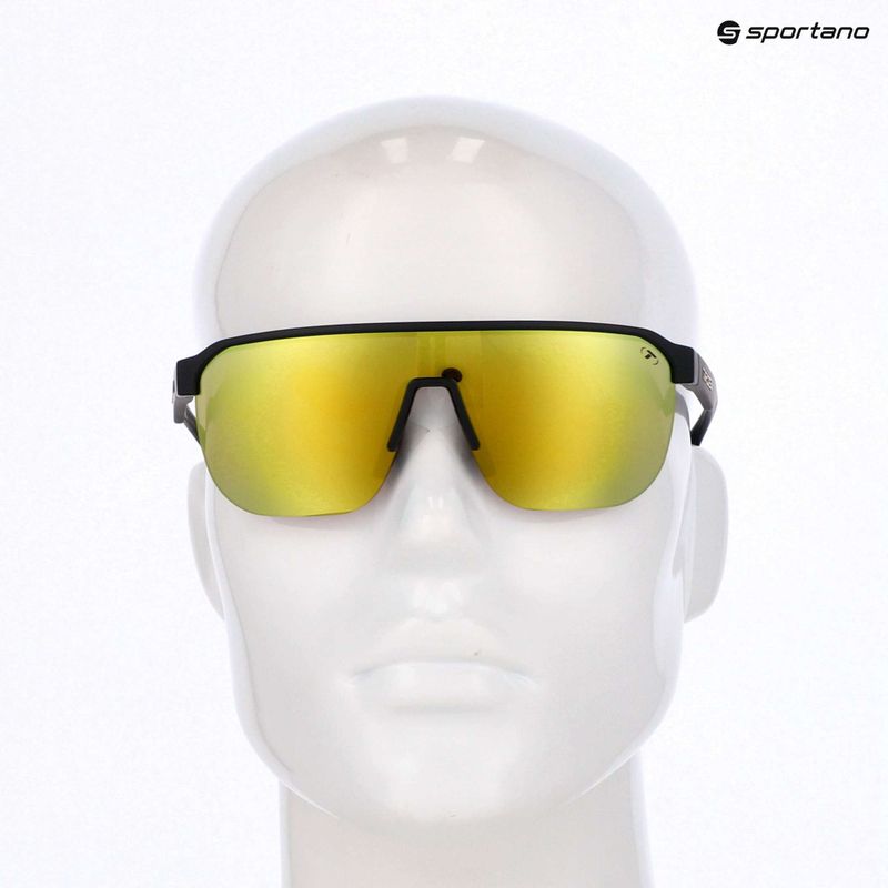Окуляри сонцезахисні Tifosi Sanctum SL matte black/smoke yellow mirror 4