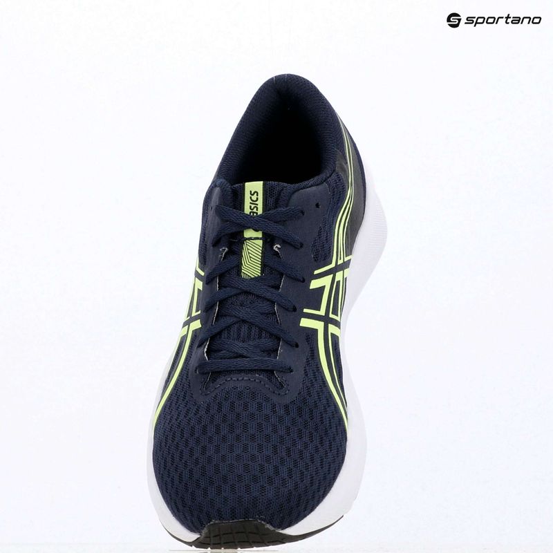 Кросівки для бігу чоловічі ASICS Patriot 14 midnight/illuminate yellow 16