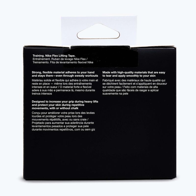 Еластичний когезійний бандаж Nike Strenght Flex Lifting Tape black/white 3