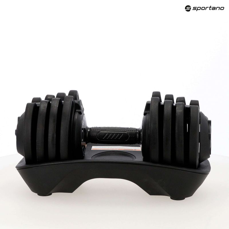 Регульована гантель XTREXO TXO-B4W003 18 кг чорна 14