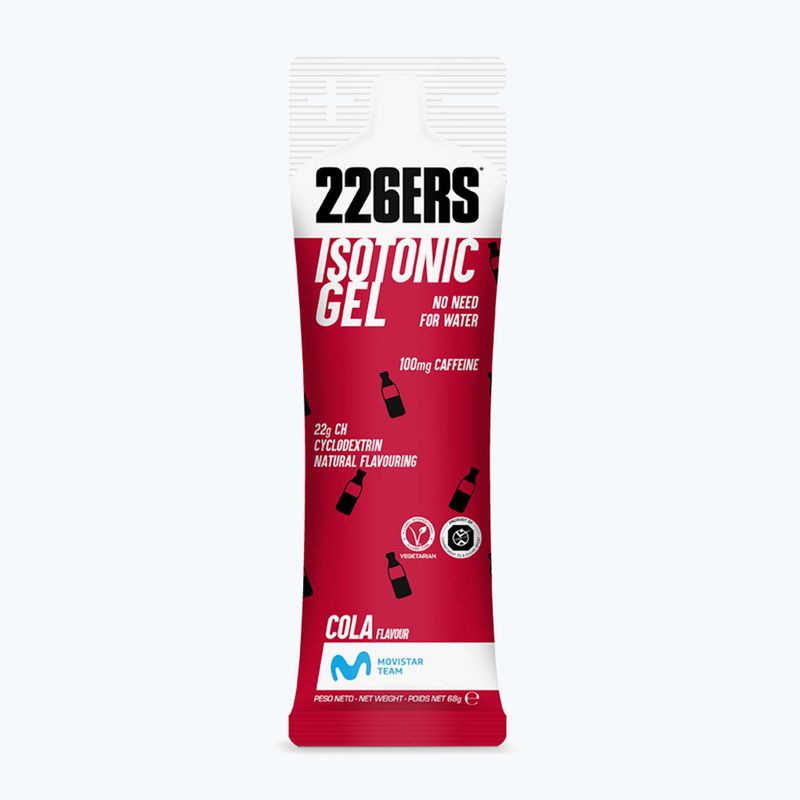 Набір енергетичних гелів 226ERS Isotonic Caffeine 24 шт. x 68 г кола 2