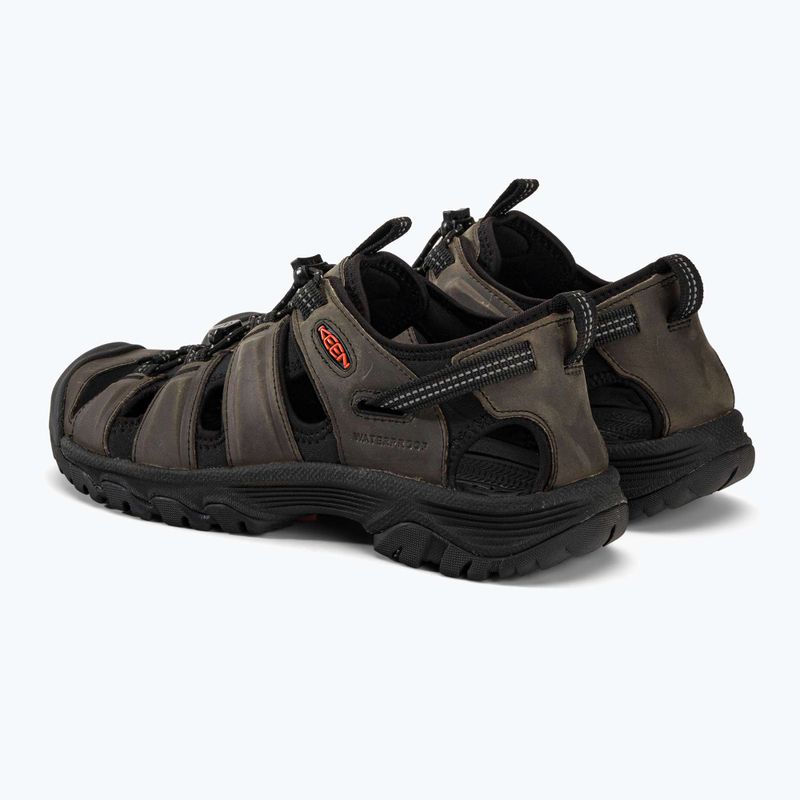 Чоловічі сандалі KEEN Targhee III сірий / чорний 3