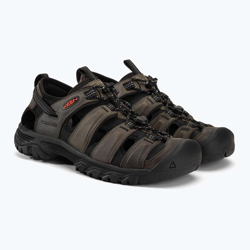 Чоловічі сандалі KEEN Targhee III сірий / чорний 4