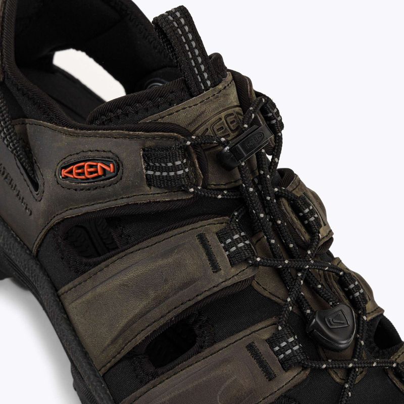 Чоловічі сандалі KEEN Targhee III сірий / чорний 8
