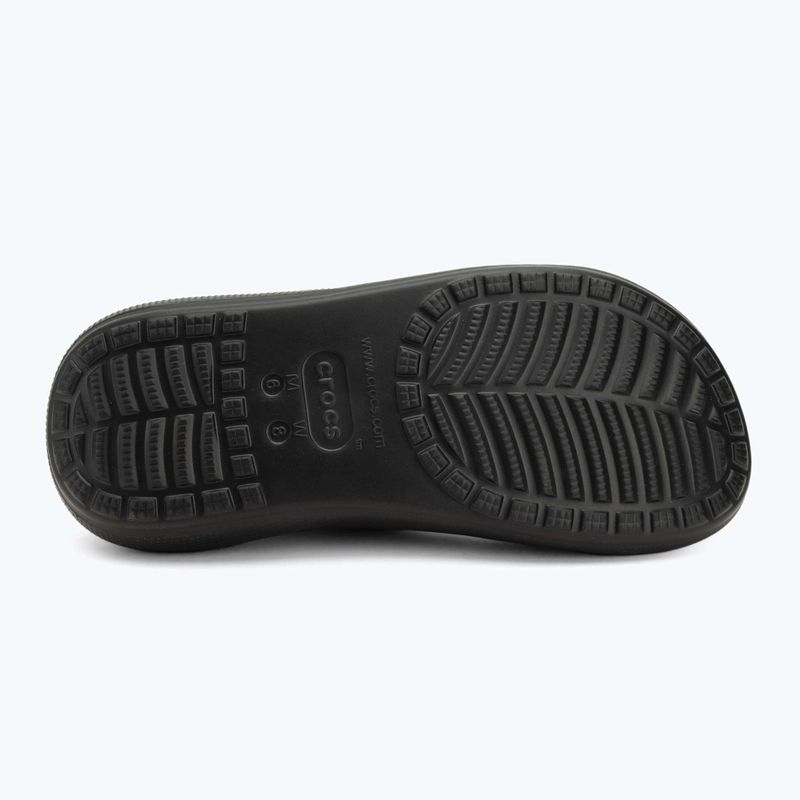 Шльопанці жіночі Crocs Classic Crush Sandal black 4