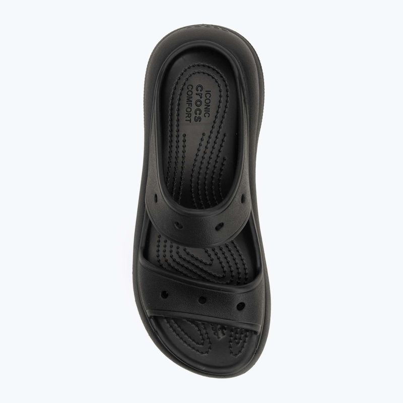 Шльопанці жіночі Crocs Classic Crush Sandal black 5