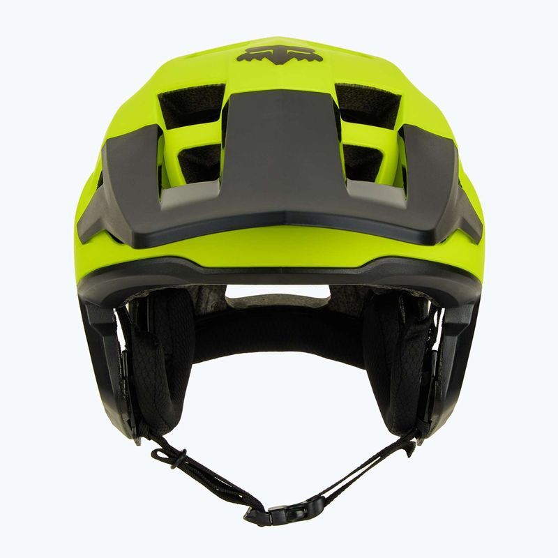 Шолом велосипедний Fox Racing Dropframe fluorescent yellow 2