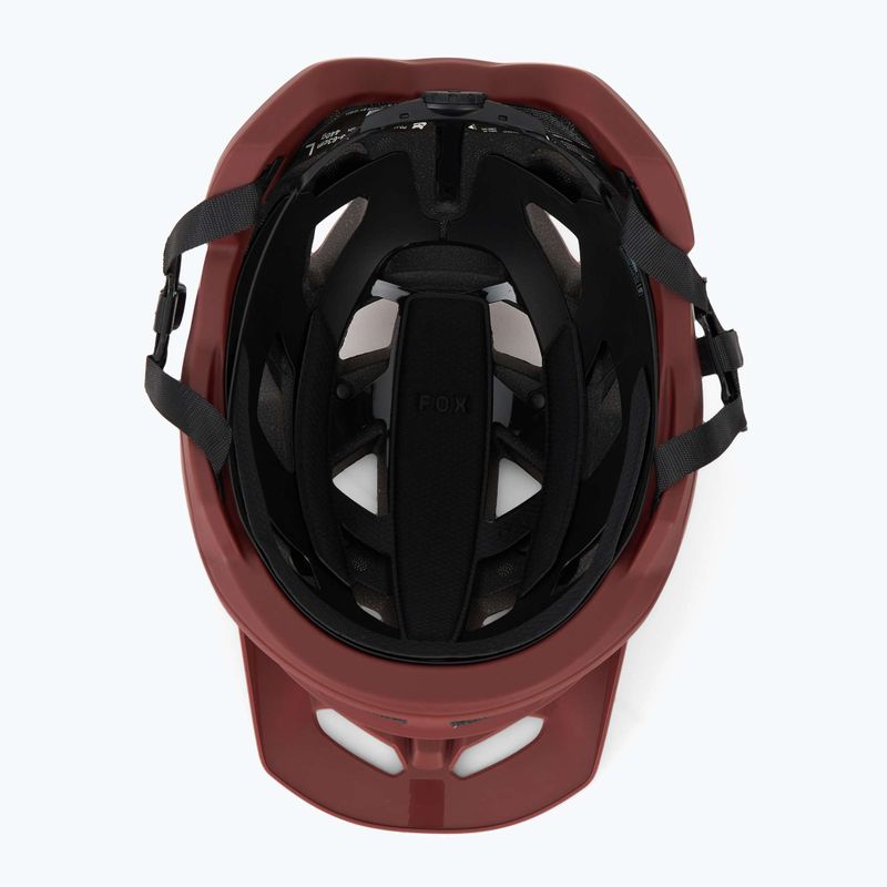 Шолом велосипедний Fox Racing Speedframe Solid rust 5