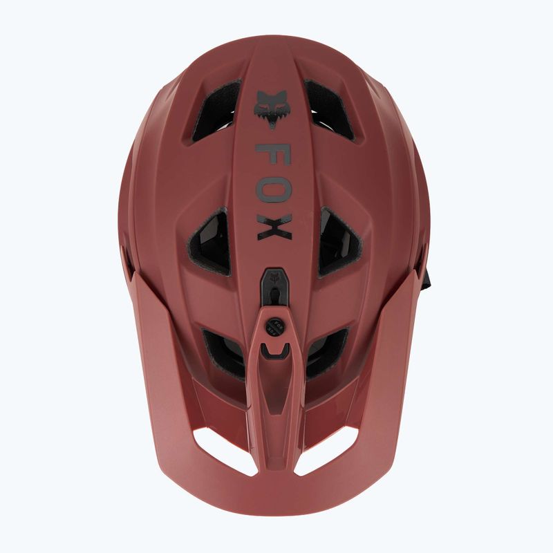 Шолом велосипедний Fox Racing Speedframe Solid rust 6