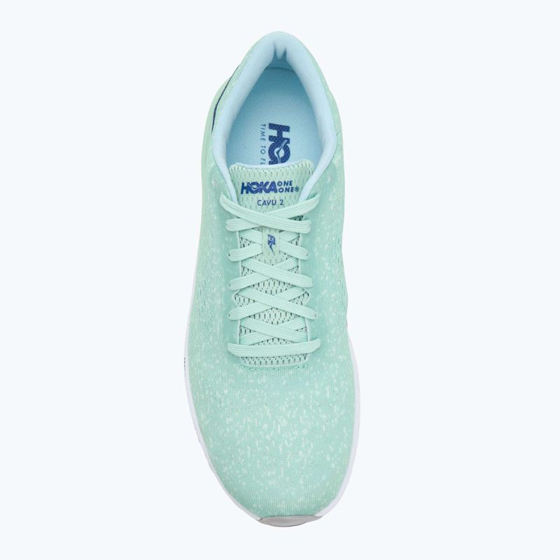 Кросівки для бігу чоловічі HOKA Cavu 2 sea ice/blue light 5