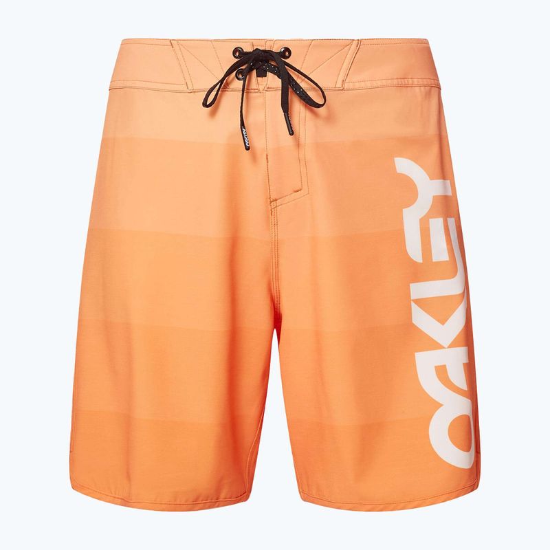 Шорти для плавання чоловічі Oakley Retro Mark 19" помаранчеві FOA40430473K 4
