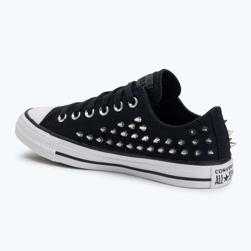 Кеди дитячі Chuck Taylor All Star Studded black/silve/white 3