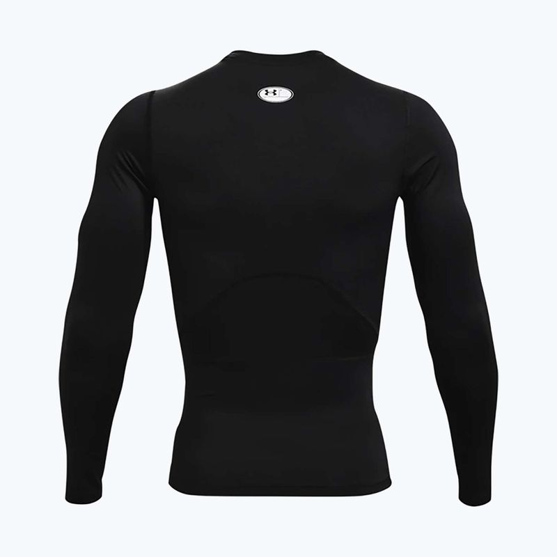 Футболка лонгслів чоловіча Under Armour Ua Hg Armour Comp LS чорна 1361524-001 6