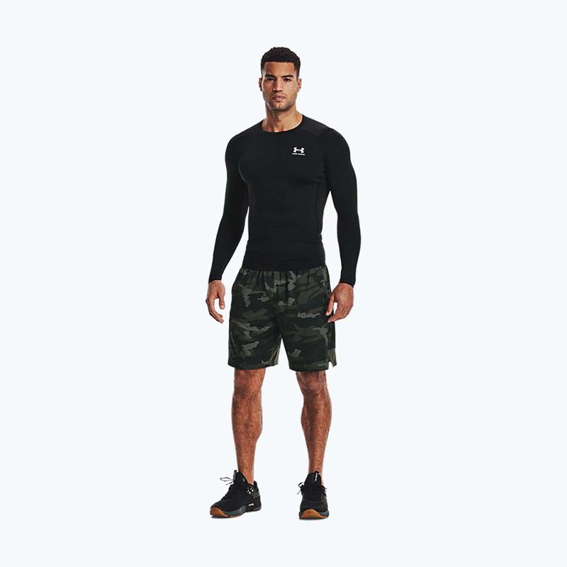 Футболка лонгслів чоловіча Under Armour Ua Hg Armour Comp LS чорна 1361524-001 2