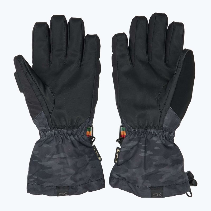 Чоловічі сноубордичні рукавички Dakine Titan Gore-Tex чорні вінтажний камуфляж 3