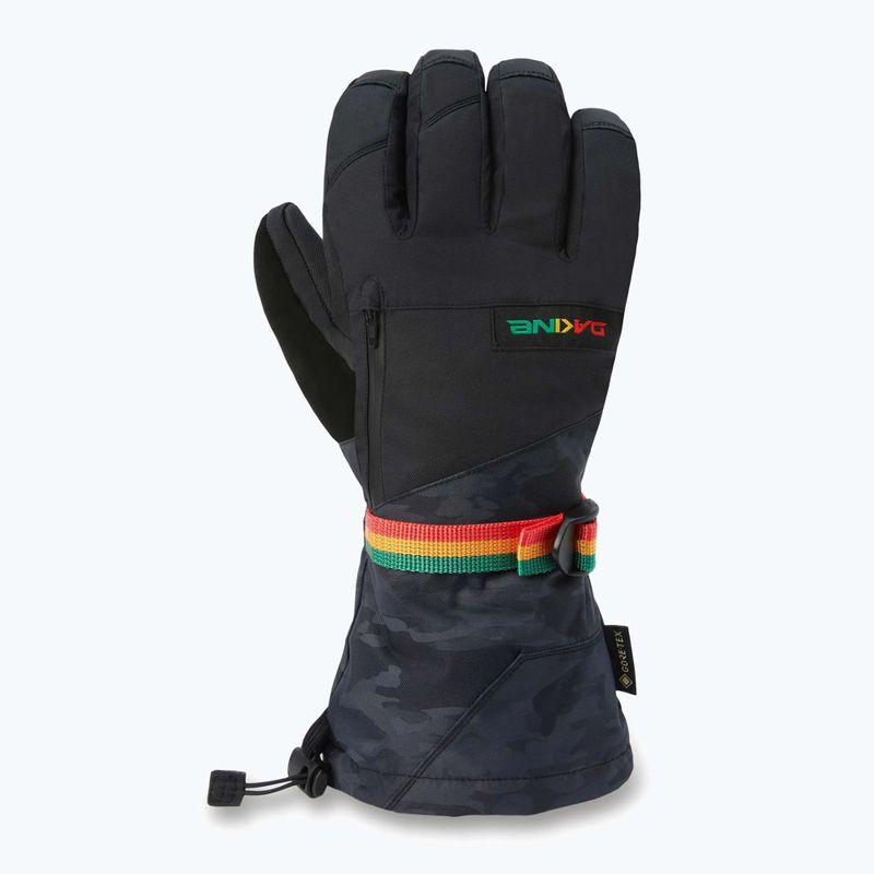 Чоловічі сноубордичні рукавички Dakine Titan Gore-Tex чорні вінтажний камуфляж 11