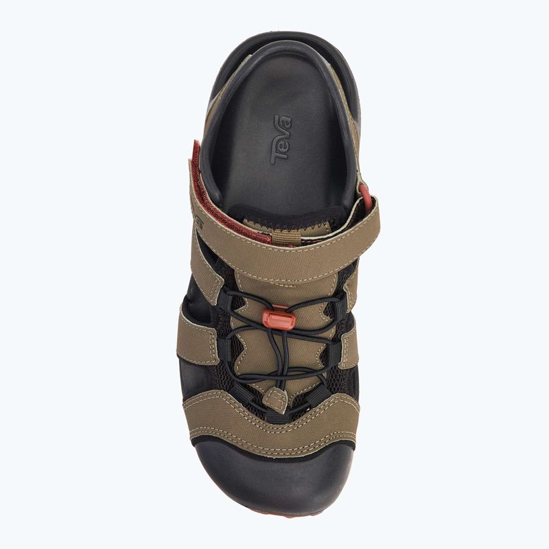 Сандалі чоловічі Teva Flintwood dark olive 5