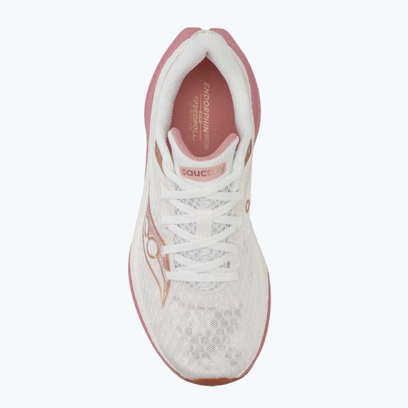 Кросівки для бігу жіночі Saucony Endorphin Speed 5 ivory/mauve 5