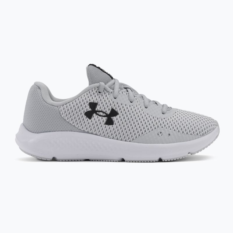 Кросівки для бігу жіночі Under Armour Charged Pursuit 3 сірі 3024889 2