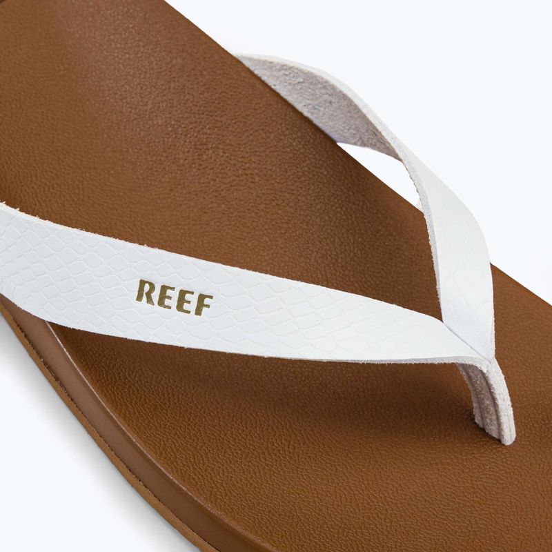 В'єтнамки жіночі REEF Cushion Cloud біло-коричневі RF0A3FDSCLD 7