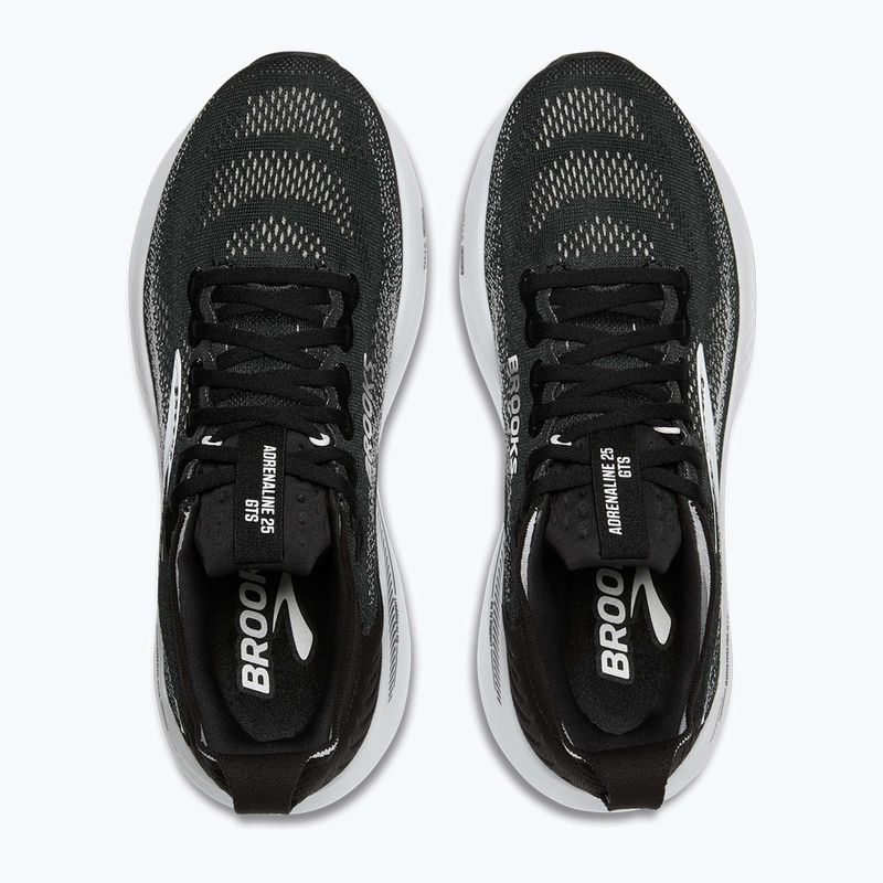 Кросівки для бігу чоловічі Brooks Adrenaline GTS 25 black/grey/white 7