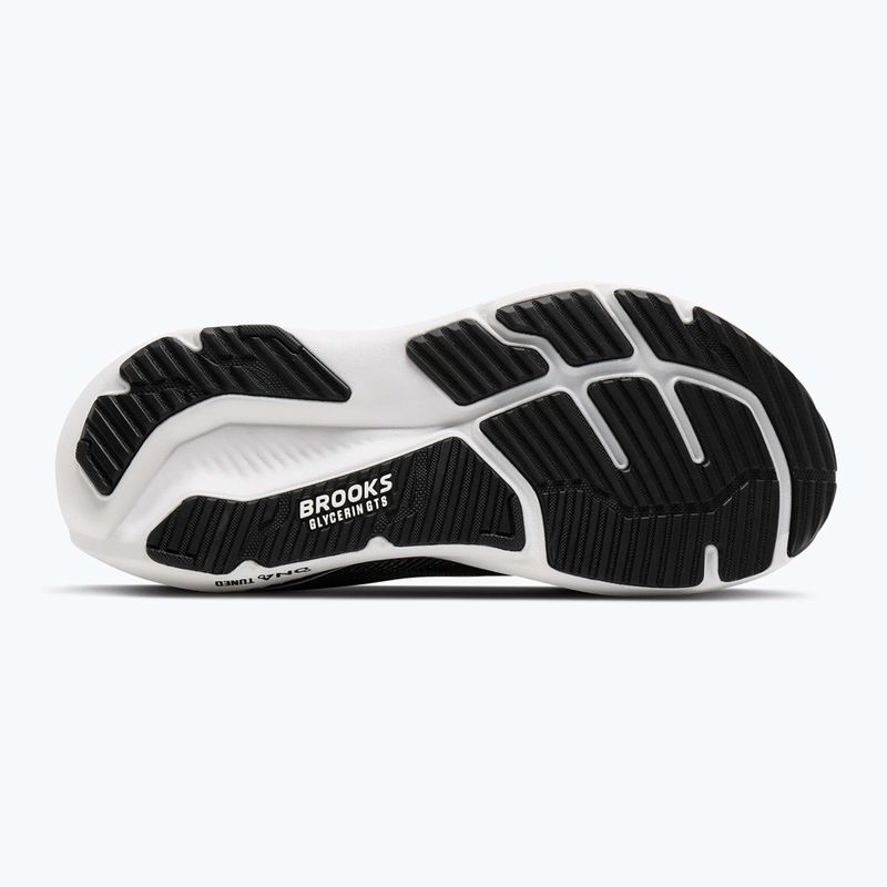 Кросівки для бігу чоловічі Brooks Glycerin GTS 23 black/grey/white 6